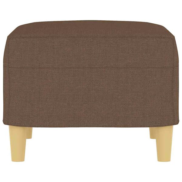 vidaXL Tabure smeđi 60 x 50 x 41 cm od tkanine