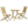 vidaXL 3-dijelni bistro set od bambusa