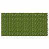 vidaXL Zaslon za balkon s li&scaron;ćem Zelena i žuta 300 x 150 cm