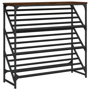 vidaXL Stalak za cipele boja hrasta 90x30x85 cm konstruirano drvo