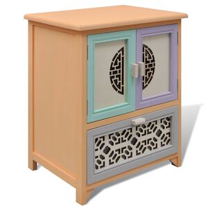 vidaXL Pomoćni ormarić &Scaron;areni 46 x 34 x 55.5 cm Drvo paulovnije