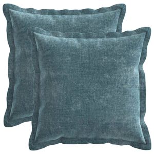 vidaXL Presvlaka za jastuk 2 kom. HOUTEN Plava 30 x 30 cm