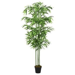 vidaXL Umjetno stablo bambusa 240 listova 80 cm zeleno