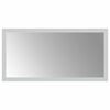 vidaXL LED kupaonsko ogledalo s ogledalom *Transparent*an 40 x 20 cm