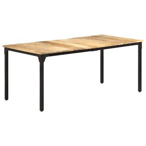 vidaXL Blagovaonski stol 180 x 90 x 76 cm od grubog drva manga