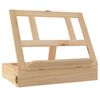 vidaXL Stolni &scaron;tafelaj s ladicom 33,5x25,5x7 cm od masivne borovine