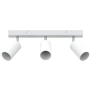 vidaXL Stropni reflektor s reflektorima Bijelo 38 x 6 x 16 cm Metal