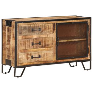 vidaXL Komoda od masivnog grubog drva manga 100 x 31 x 60 cm