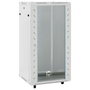 vidaXL Komunikacijski ormarić 22U 19" IP20 sivi 60 x 60 x 120 cm