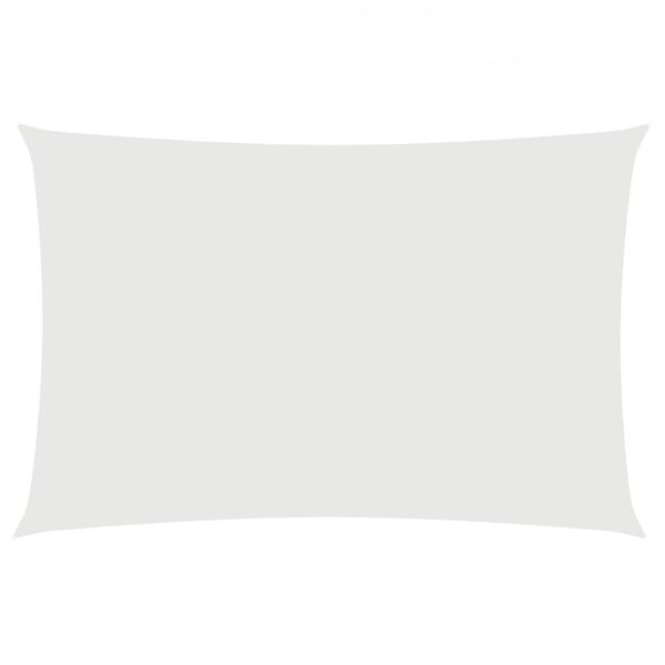 vidaXL Jedro protiv sunca od tkanine Oxford pravokutno 2 x 4 m bijelo