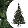 vidaXL Umjetno božićno drvce s kuglicom 120 cm 150 LED lampica