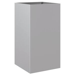 vidaXL Sadilica srebrna 42 x 38 x 75 cm od pocinčanog čelika