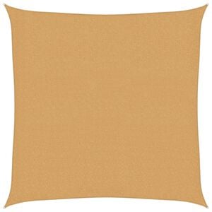 vidaXL Jedro za za&scaron;titu od sunca 160 g/m&sup2; kvadratno pijeska 2x2 m HDPE