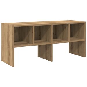 vidaXL Stalak za cipele koji se može slagati Artisan hrast