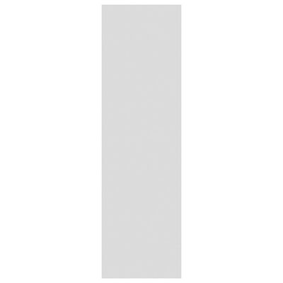 vidaXL Ormarić za knjige / pregrada sjajno bijeli 40x30x103 cm iverica