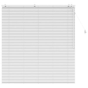 vidaXL Venecijanska roleta Bijela 155 x 160 cm 35 mm