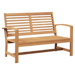 vidaXL klupa Smeđa 110 x 65 x 76,5 cm Čvrsto teak drvo