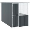vidaXL Kavez za ptice Antracit 165 x 318 x 200 cm Cinkani čelik