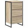 vidaXL Kreveta Hrast sonoma 43 x 36 x 75,5 cm Konstruirano drvo