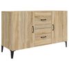 vidaXL Komoda boja hrasta sonome 100x36x60 cm od konstruiranog drva