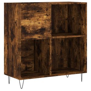 vidaXL Ormarić za ploče boja hrasta 84,5x38x89 cm konstruirano drvo