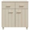 vidaXL Komoda HAMAR boja meda 79 x 40 x 80 cm od masivne borovine