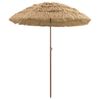 vidaXL Vrtni suncobran Prirodna 160 x 160 x 196 cm