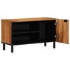vidaXL TV ormar s policom Smeđa 80 x 33 x 46 cm Čvrsto drvo manga