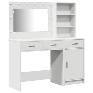 vidaXL Toaletni stol 2 kom. Bijelo 78,5 x 41 x 135 cm
