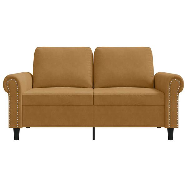 vidaXL Dvosjed smeđi 120 cm bar&scaron;unasti