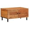 vidaXL Stolić za kavu 80 x 50 x 40 cm od masivnog drva bagrema