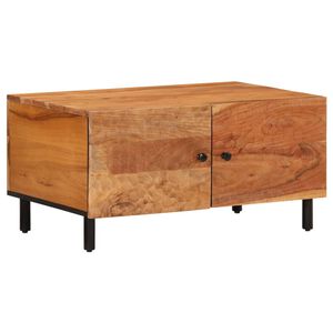 vidaXL Stolić za kavu 80 x 50 x 40 cm od masivnog drva bagrema