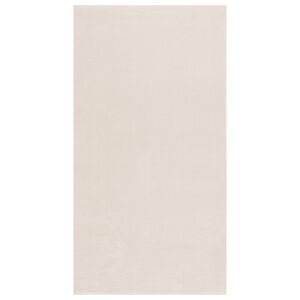 vidaXL Čupavi tepih krem bijele boje 120x183 cm poliester