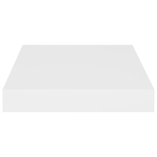 vidaXL Plutajuća zidna polica bijela 23 x 23,5 x 3,8 cm MDF