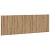 vidaXL Zidno uzglavlje boja artisian hrast 240 x 1,5 x 80 cm drveno