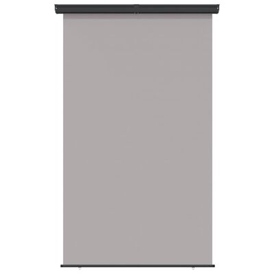 vidaXL Balkonska bočna tenda 175 x 250 cm siva