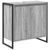 vidaXL Kupaonski ormar Siva Sonoma 60 x 30 x 60 cm Konstruirano drvo