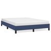 vidaXL Okvir za krevet bez madraca plavi 140 x 190 cm od tkanine