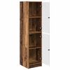 vidaXL Highboard Staro drvo 35 x 37 x 142 cm Konstruirano drvo