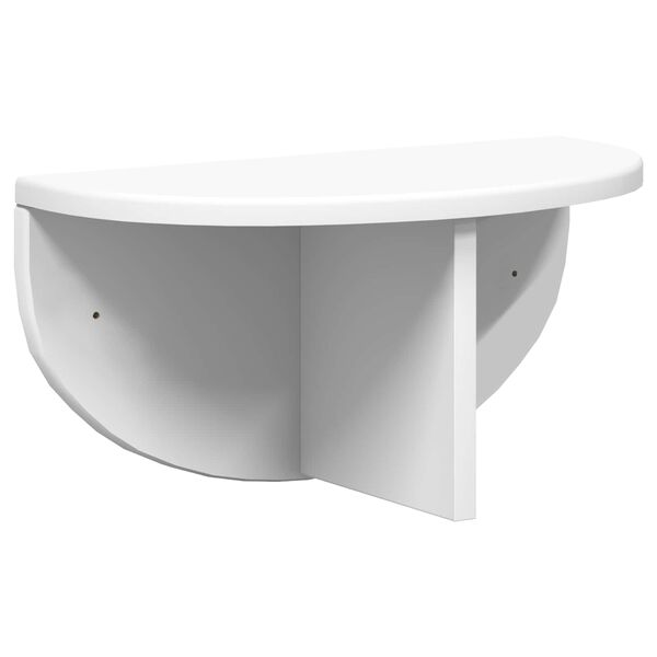 vidaXL Polica na zidu Zidne Bijelo 38 x 19 x 19 cm Konstruirano drvo