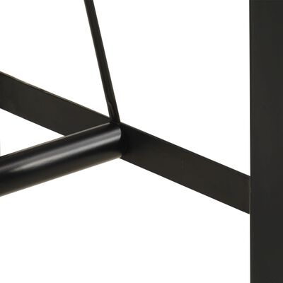 vidaXL Barski stol 150 x 70 x 107 cm masivno drvo bagrema i željezo