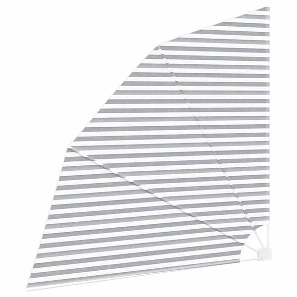 vidaXL Zaslon za privatnost na balkonu Antracit i bijelo 210 x 210 cm