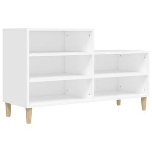 vidaXL Ormarić za cipele bijeli 102 x 36 x 60 cm od konstruiranog drva