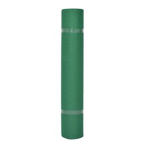 vidaXL Tepih Jednobojno Zelena 1 x 24 m Tkanina