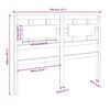 vidaXL Uzglavlje za krevet bijelo 185,5x4x100 cm od masivne borovine