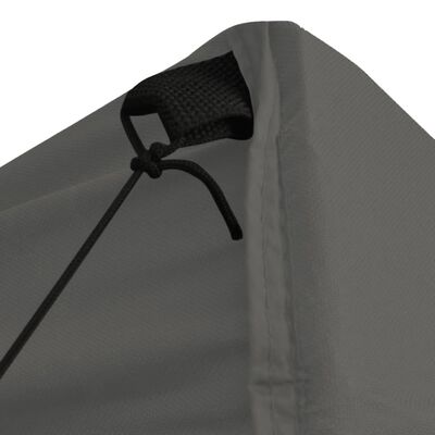 vidaXL Profesionalni sklopivi šator za zabave 2 x 2 m čelični antracit