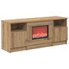vidaXL Električni kamin Hrast artisan 98 x 28,5 x 40,5 cm