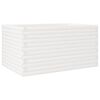 vidaXL Vrtna sadilica bijela 90x60x46 cm od masivne borovine