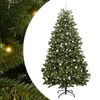 vidaXL Umjetno božićno drvce 240 cm 300 LED lampica Topla bijela
