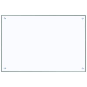 vidaXL Kuhinjska za&scaron;tita od prskanja prozirna 90x60 cm kaljeno staklo